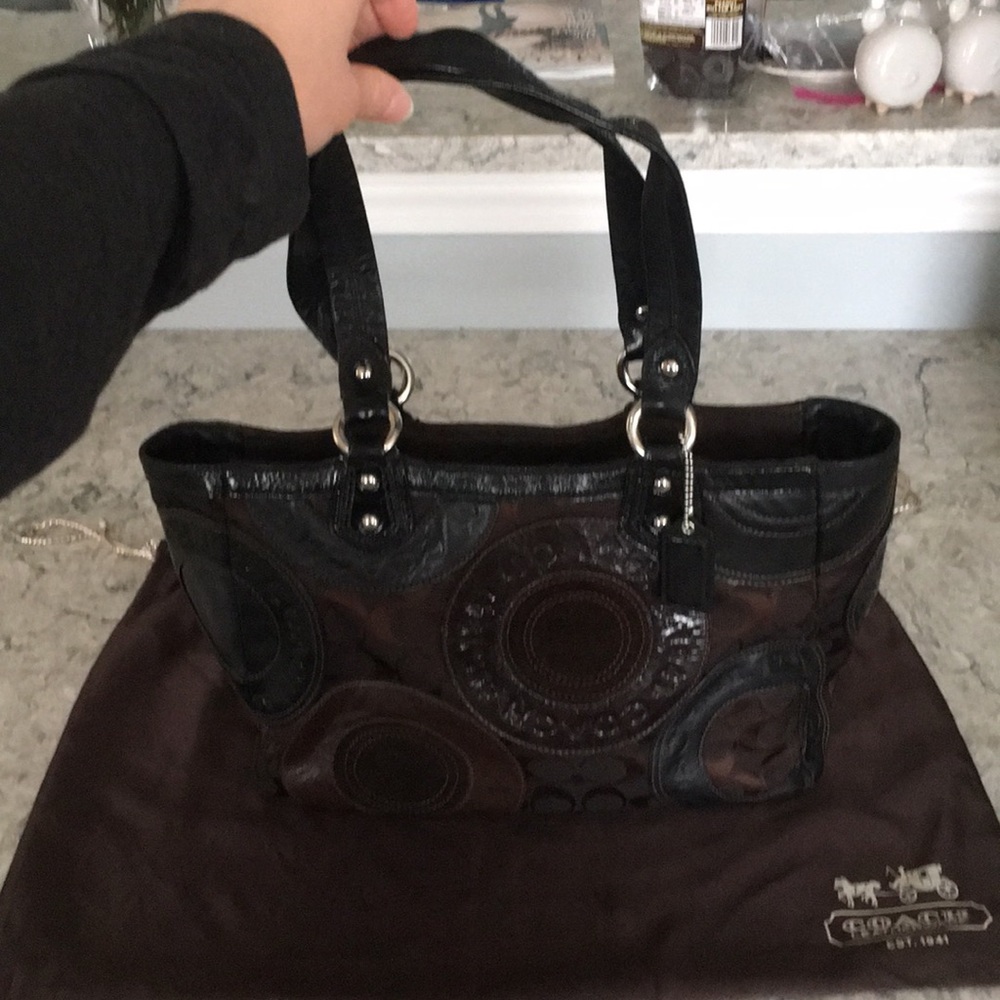 Authentic Coach patchwork bag - Picture 3 of 8